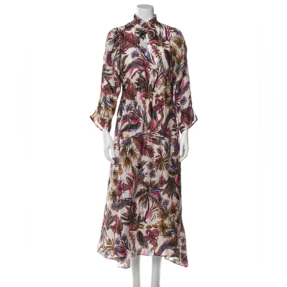 Chufy Floral Print Maxi Dress - Picture 1 of 4
